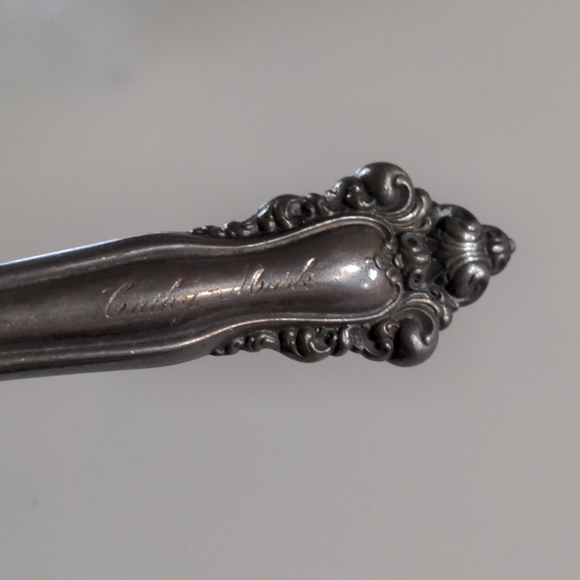 Vintage Reed & Barton Sheffield Silver Wedding Knife - Picture 5 of 5